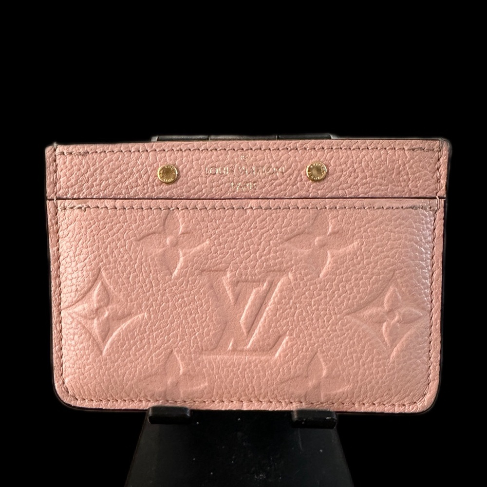 Louis Vuitton Card Holder Pink